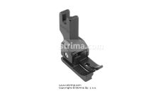 Pätka kompenzačná teflónová 2.4mm pre šijacie stroje, ľavá, pre jemné pleteniny LF3/32K [PF221 1/2 3/32]